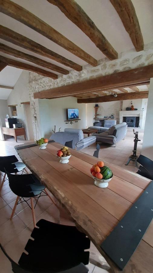 ลา เบอรีกูเรียน โพรช ดู ซู เดอ โบวาล แซ็งแตญ็อง Bed & Breakfast Lucay-le-Male ภายนอก รูปภาพ