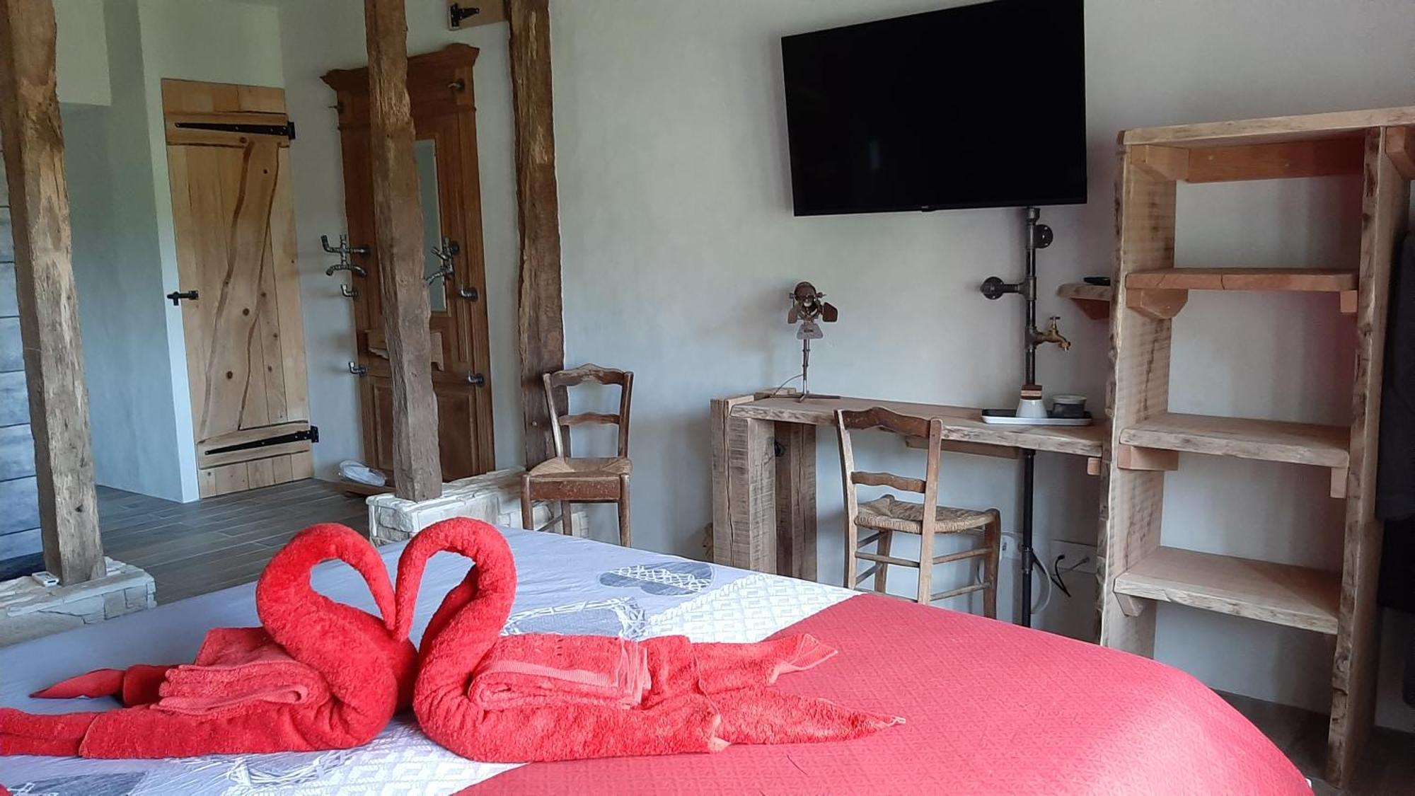ลา เบอรีกูเรียน โพรช ดู ซู เดอ โบวาล แซ็งแตญ็อง Bed & Breakfast Lucay-le-Male ห้อง รูปภาพ